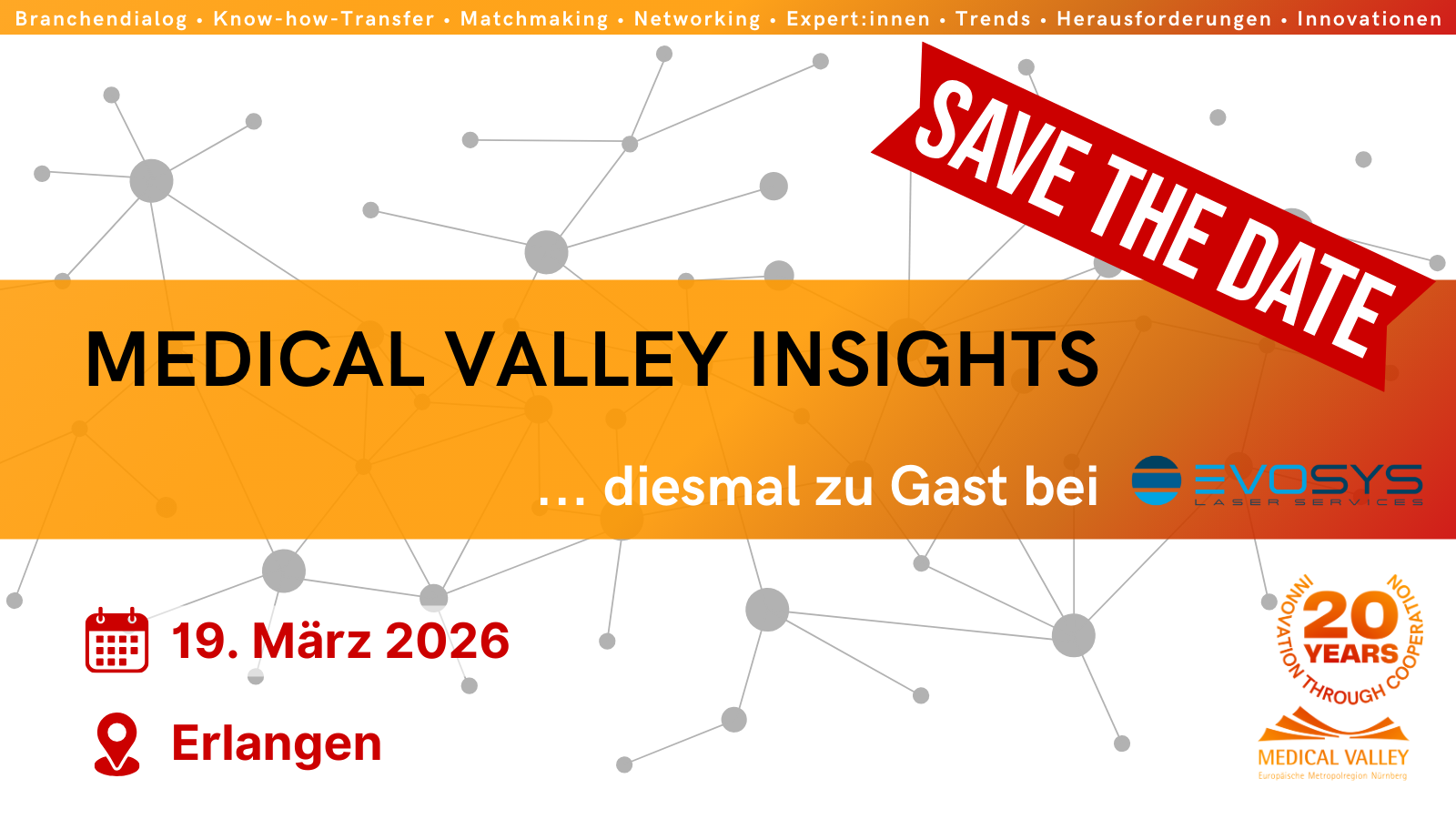 Medical Valley Cluster Meeting 2026 at EVOSYS